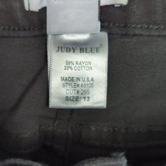 Judy Blue Pants Women's 31 Black High Waist Skinny Stretch Made In USA 83105 - Picture 10 of 11